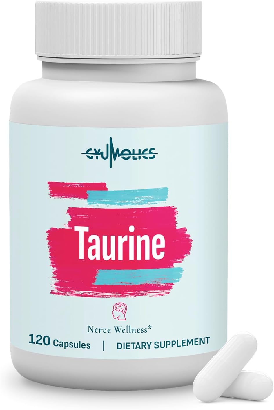 Taurine Supplement 2000mg - Amino Acid Supplement with L-Theanine, Inositol, B6 & B12 - Non-GMO, Gluten-Free, Vegetarian Capsules - 240 Taurine Capsules
