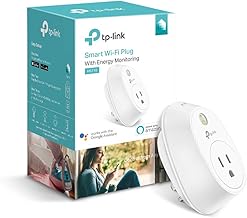 Kasa Smart WiFi Plug w/Energy Monitoring by TP-Link - Reliable WiFi Connection, No Hub Required, Works with Alexa Echo & Google Assistant (HS110),White