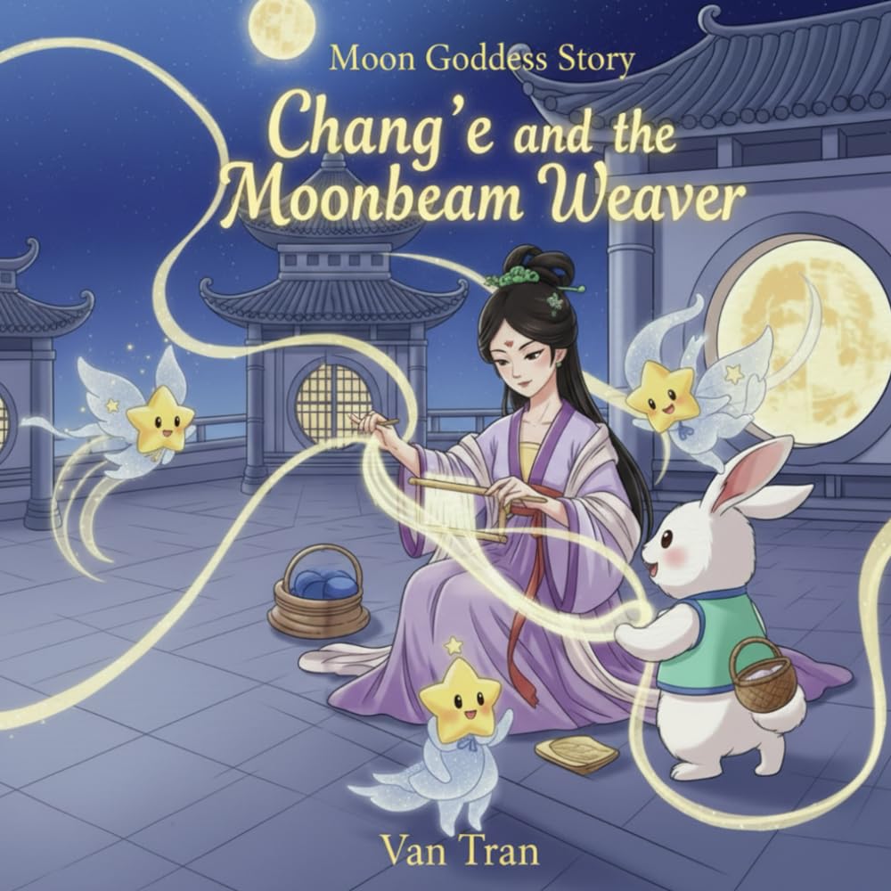 Chang'e and the Moonbeam Weavers (Moon Goddess Story)