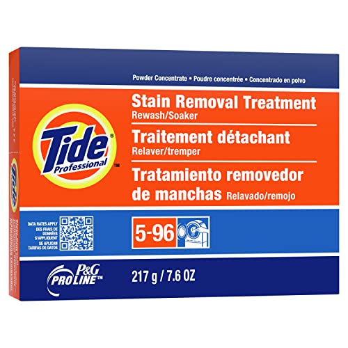 Image of Tide Professional Stain Removal Treatment Powder, 7.6 Oz Box, 14 /Carton