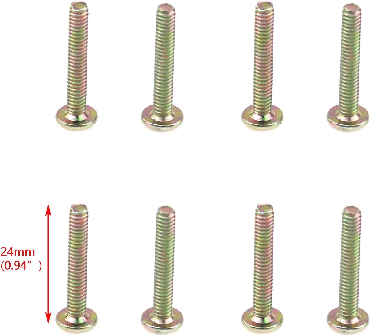 Quluxe 4 Pcs Furniture Dresser Pull Antique Brass Bail Drawer Pull Oval Drop Swing Handles Cabinet Knob Hardware 2.32" Hole Distance, 3.14"x2.2"