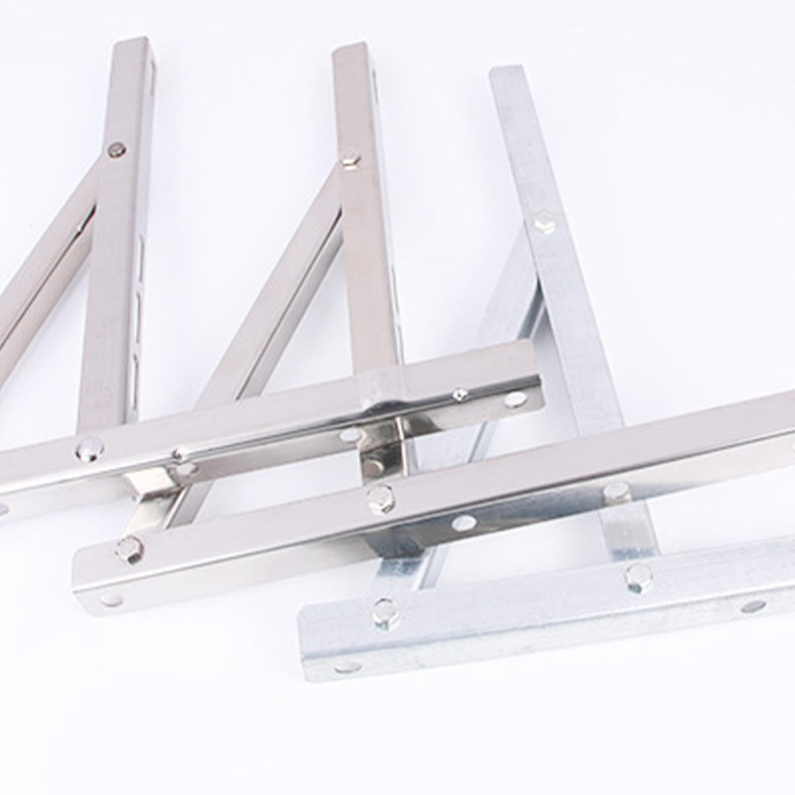 Soporte para aire acondicionado Montaje mural de acero inoxidable para aire | Soporte resistente mini split sin conductos Para Unidad Exterior de Sistemas Split Sin Conductos, Bomba