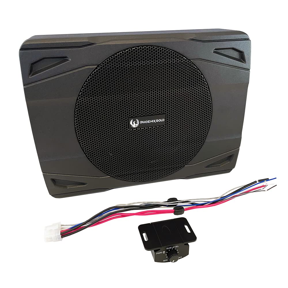 Phoenix Gold Z880 Serie Z Subwoofer Attivo Sottosella Slim In