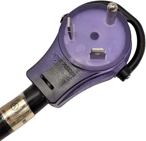 Miniatura 10 de Parkworld Cable de extensión RV 30A NEMA TT-30 con asa, Camper 30amp TT-30P a TT-30R (50 pies)