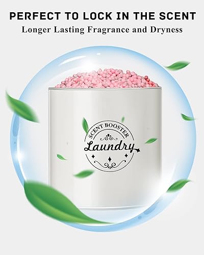 Miniatura 10 de Recipiente dispensador de perlas de aroma para la organización de la lavandería. Contenedores de lavandería para organizar con tapa. Decoración de
