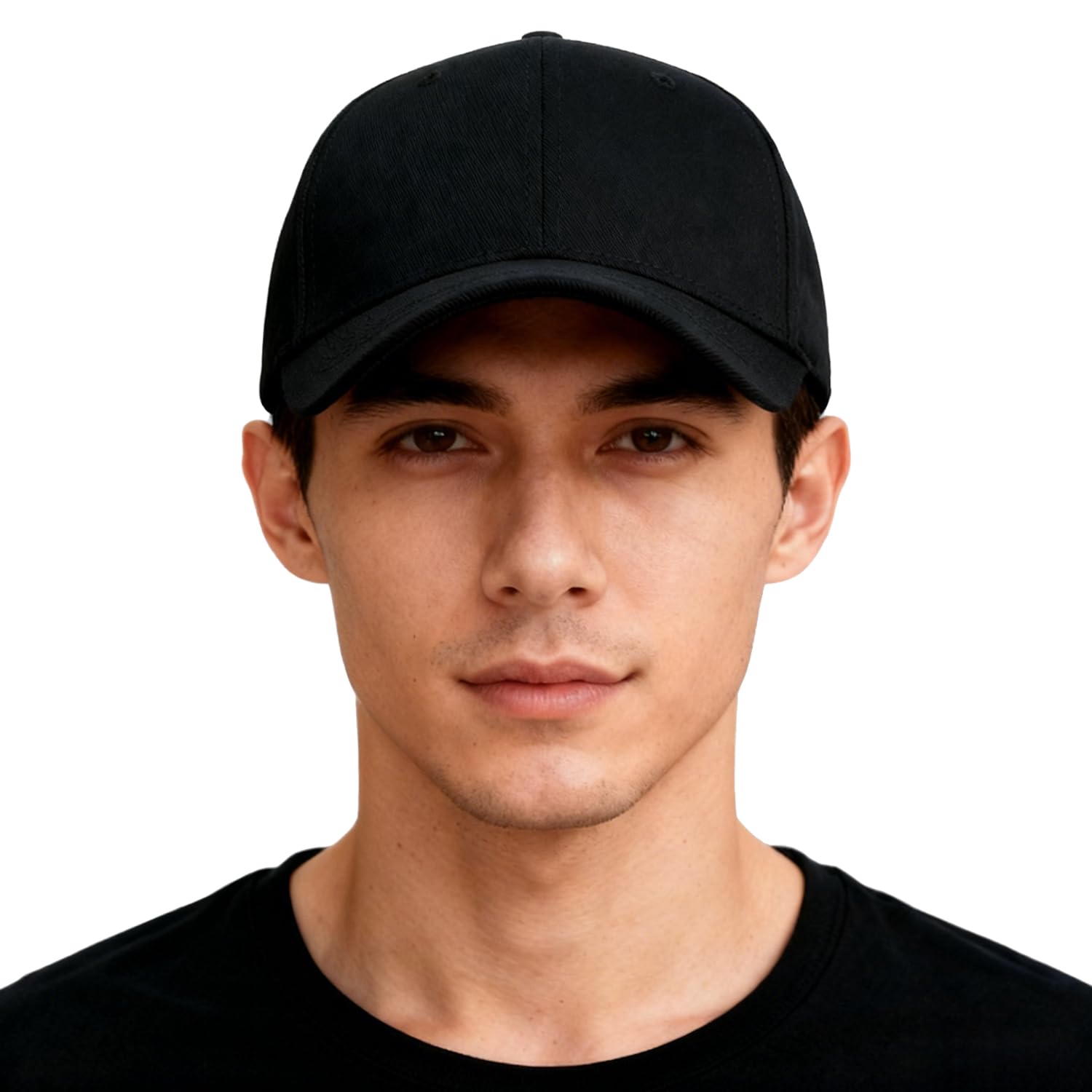 Unisex Ffs-bqm-y001-jm-dz01 czapka z daszkiem, czarna, jeden rozmiar, Czarny, Rozmiar uniwersalny