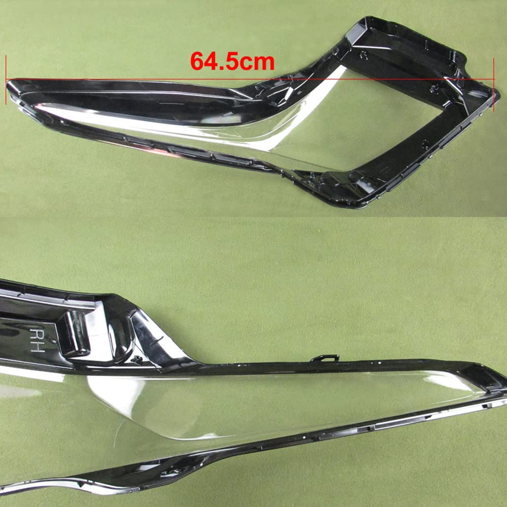 Lente dei Fari per Cadillac ATS ATSL 2014-2017, Faro per Auto Sinistra Destra Sostituzione Cover, 1 Pz,Left-1-pcs