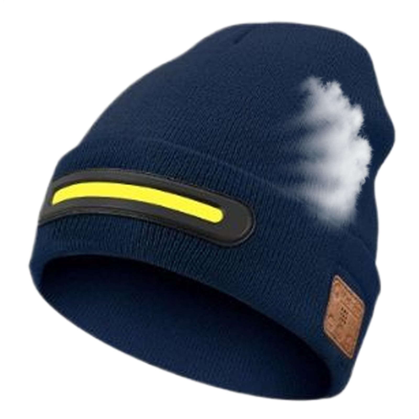 Gorro de música inalámbrico con linterna recargable USB para ciclismo y senderismo 8