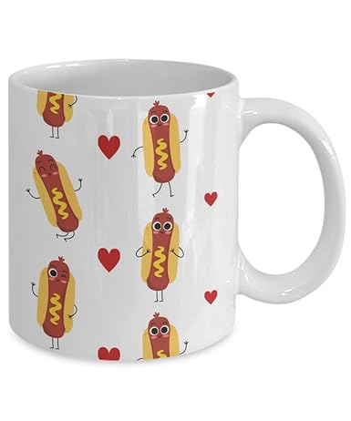 hot dog mug