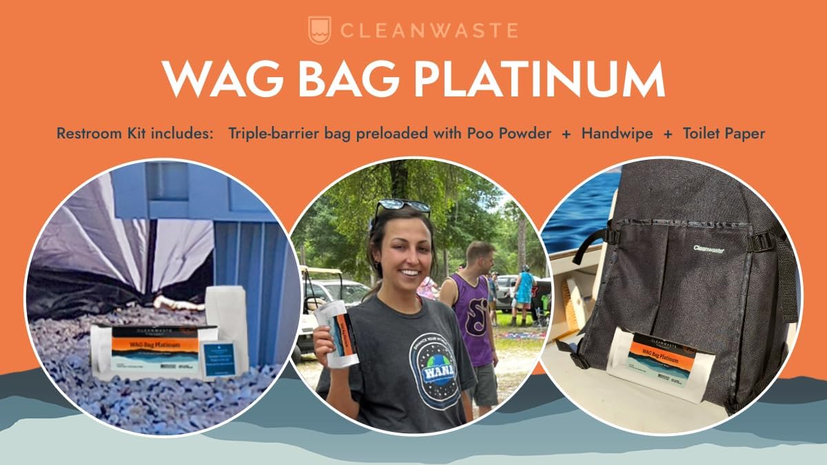 Cleanwaste Wag Bag Platinum