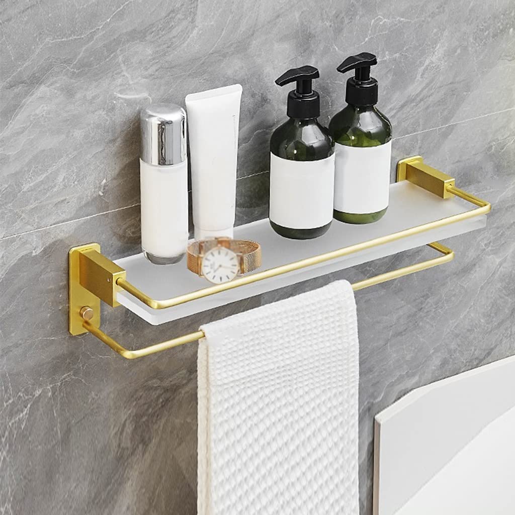 Étagère de douche d'angle acrylique pour organiser la salle de bain