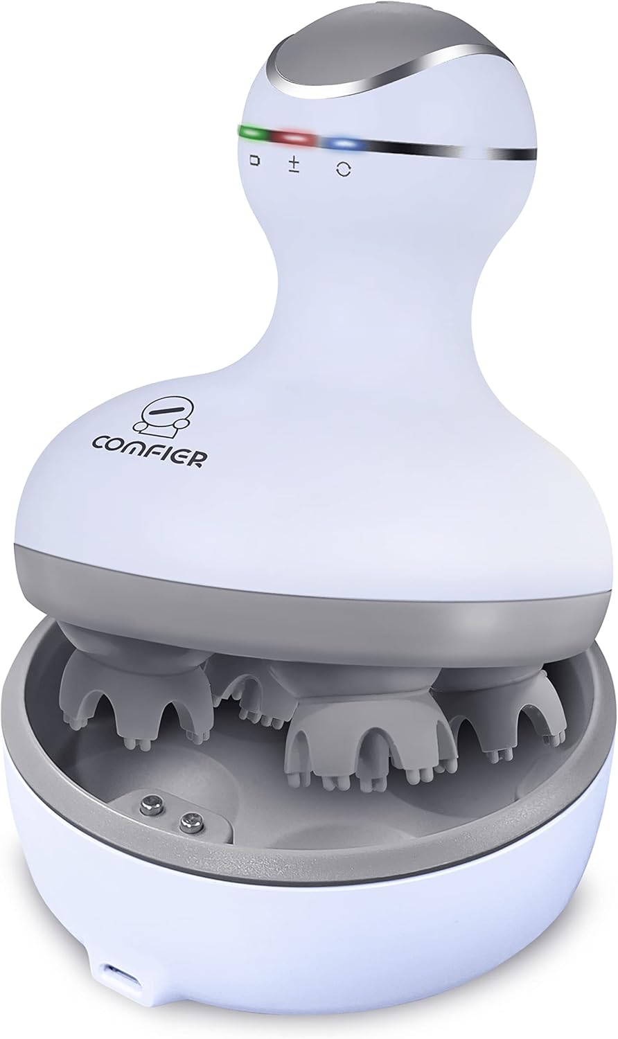 COMFIER Electric Scalp Massager Hair Growth,Handheld Head