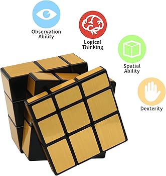 CUBE Z-Cube ZCUBE QY Toys Mirror Cube 3x3 Blocks 3x3x3 Speed Fidget Toy