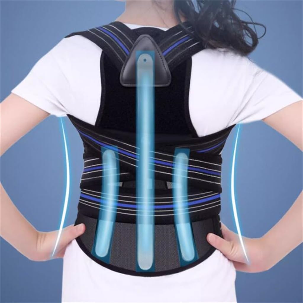 High and Low Shoulder Scoliosis Orthotic Adolescent Thoracolumbar Hunchback Correction Belt(Medium)