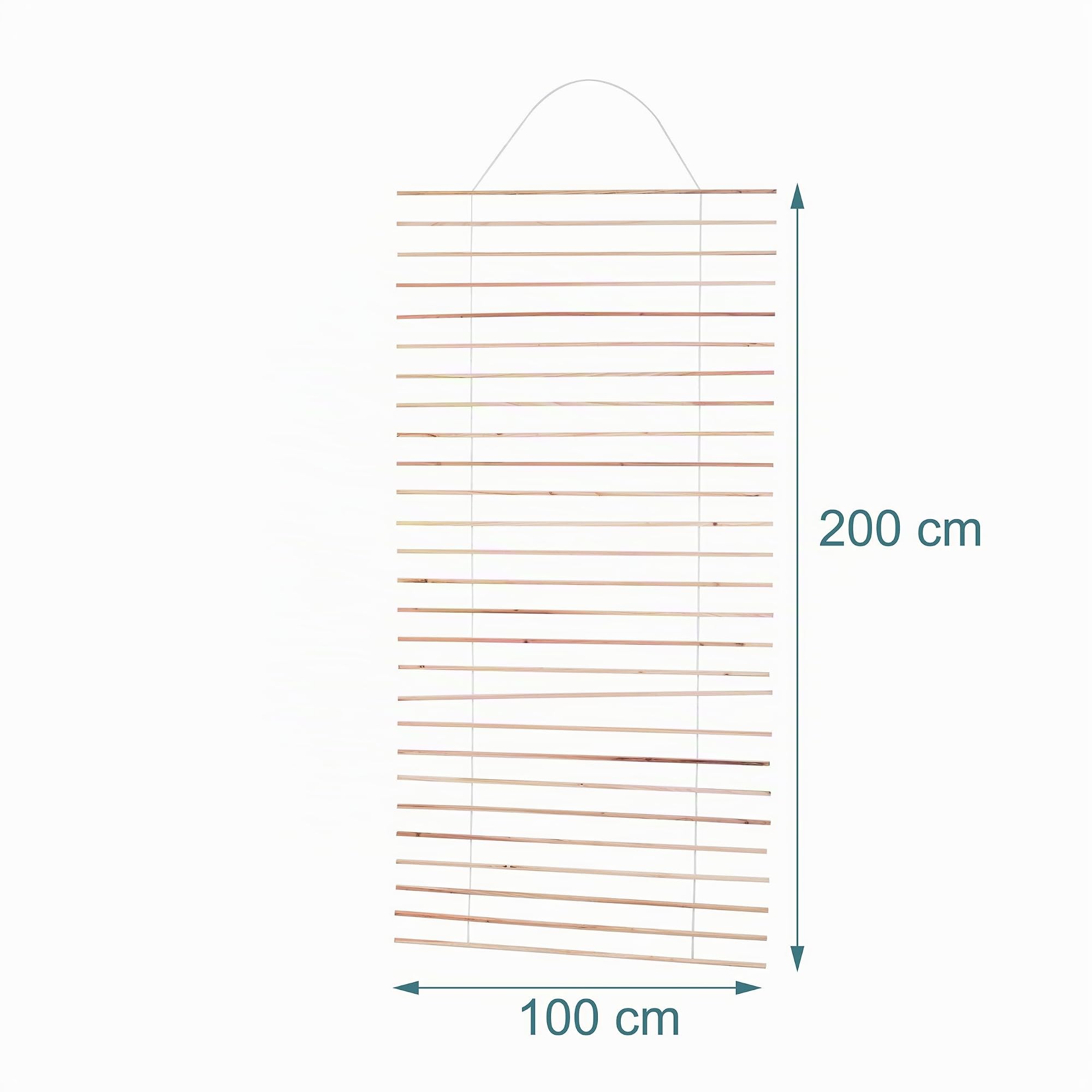 Relaxdays Graticcio da Parete per Piante rampicanti 200x100 cm, Supporto Giardino e Balcone