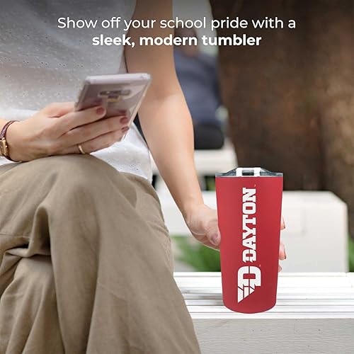 Miniatura 2 de Campus Colors NCAA Stainless Steel Tumbler perfect for Gameday - 18 oz - Double Walled - Keeps Drinks Perfectly Insulated