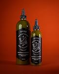 Heartbeat Hot Sauce Dill Pickle Serrano – Comprend la carte de testeur du goût, fermenté en petit lot, végétalien & Bouteille simple sans gluten (473 (en ml)