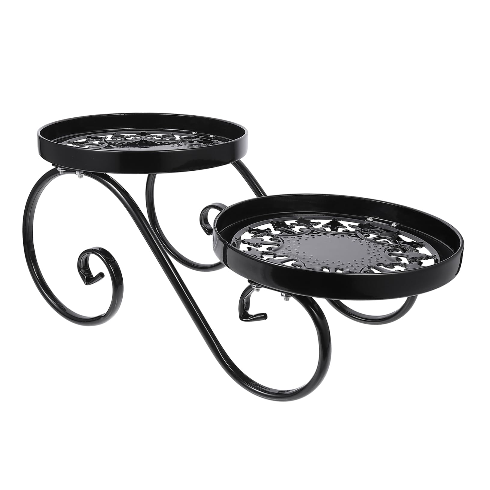 Support pots de fleurs fer étagère rangement intérieur plante
