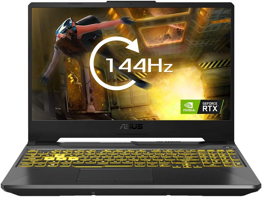ASUS TUF Gaming FA506IV 15.6" 144Hz Full HD Gaming Laptop (AMD Ryzen 7-4800H, Nvidia GeForce RTX 2060 Graphics, 16GB RAM, 1TB PCI-e SSD, Windows 10)