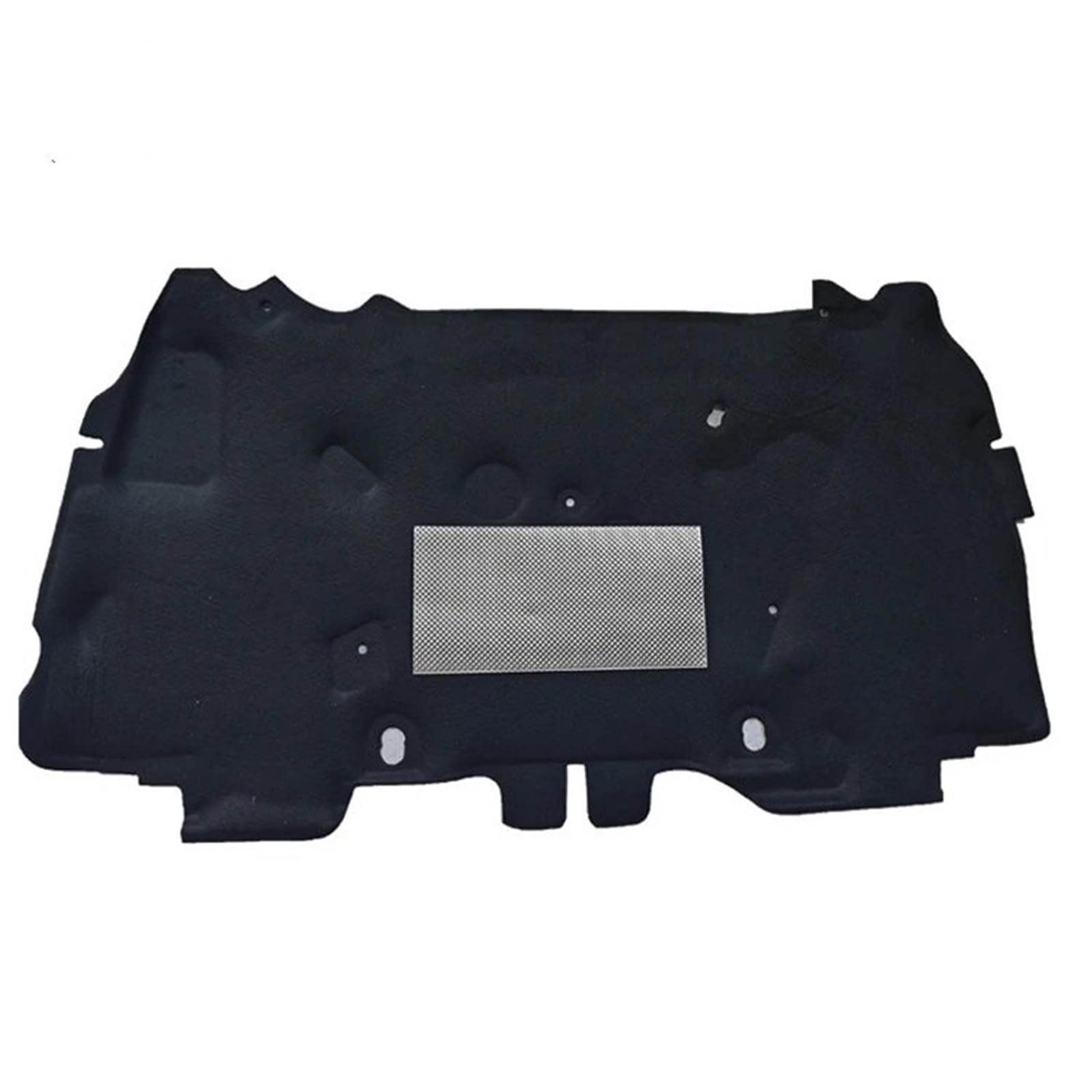 Gtdtixc C Front Bonnet Sound Proof Mat For Jeep For Wrangler Jk 2018~2023 Front Hood Engine Heat Sound Insulation Pads Over Soundproof Otton Mat(C)