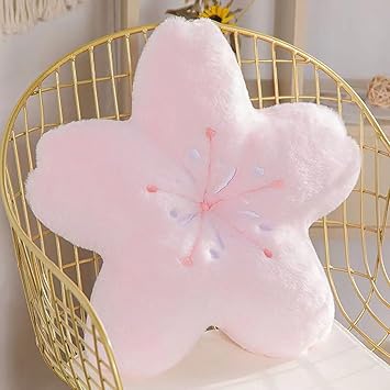 Cherry Blossom Plush Throw Pillow