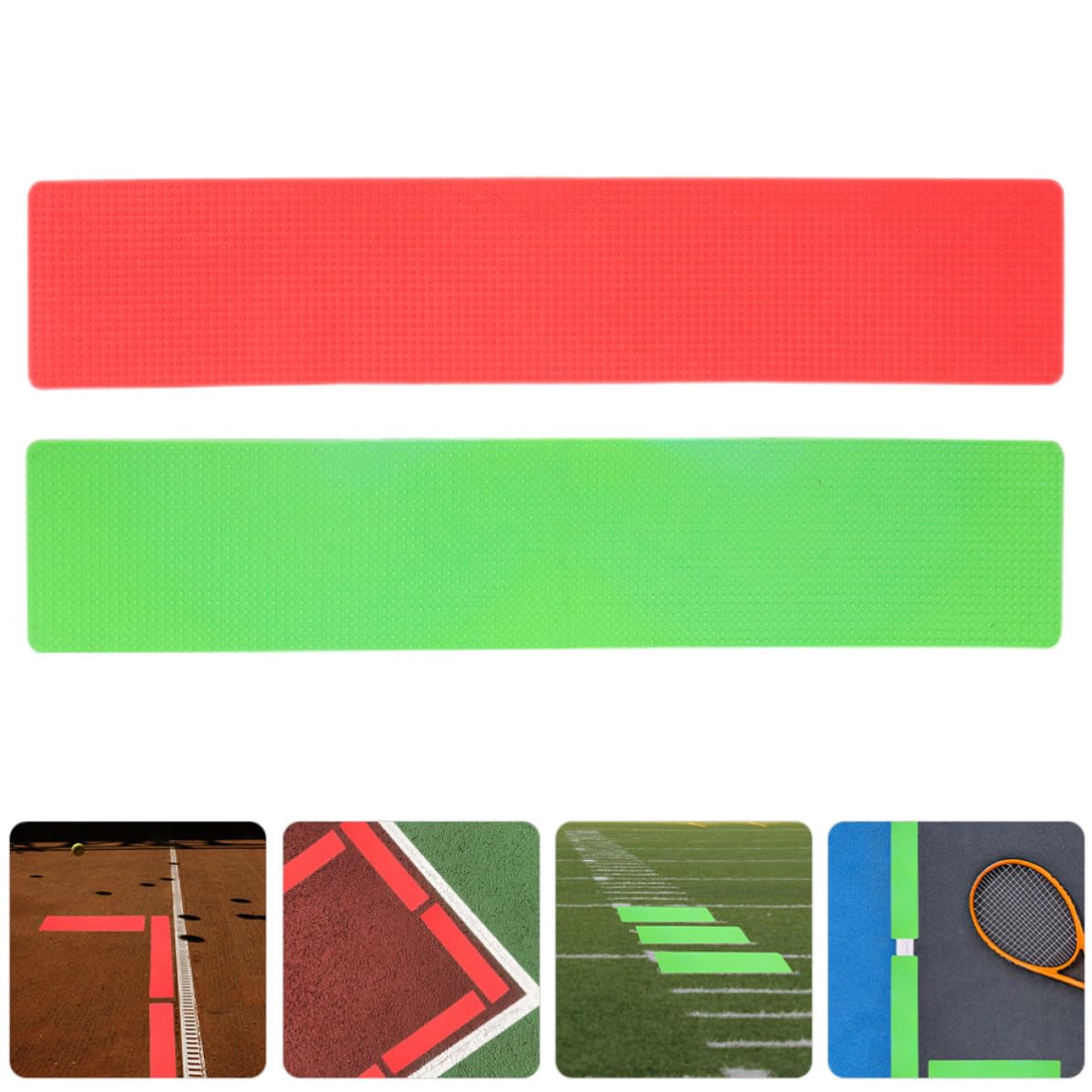SECFOU 10 Piezas Marcadores de Entrenamiento de Tenis y Fútbol