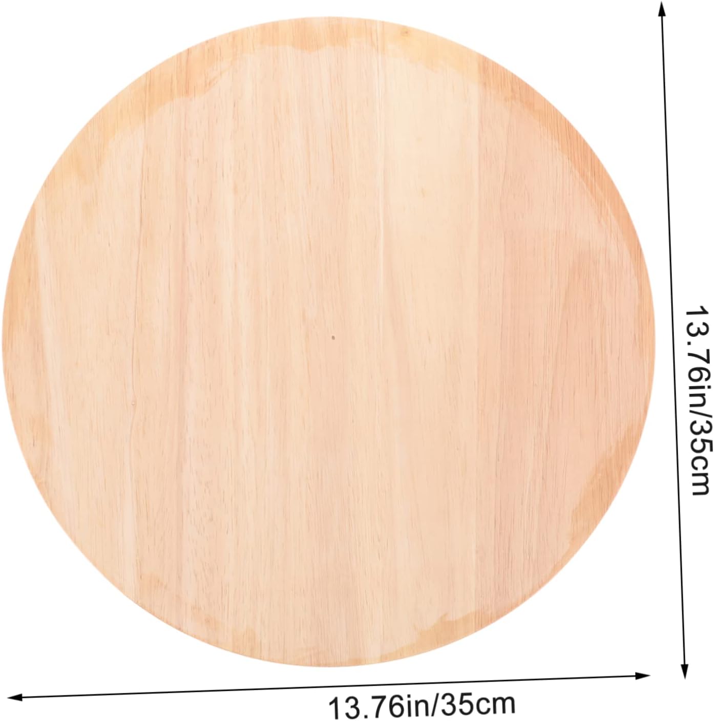 Wooden Round Stool Seat Cover for Barstools Solid Wood Replacement Top Diameter for Dining and Kitchen Use and Sturdy Design