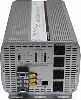 Vista 2 de AIMS Power inversor de corriente sinusoidal modificado, 12 vDC