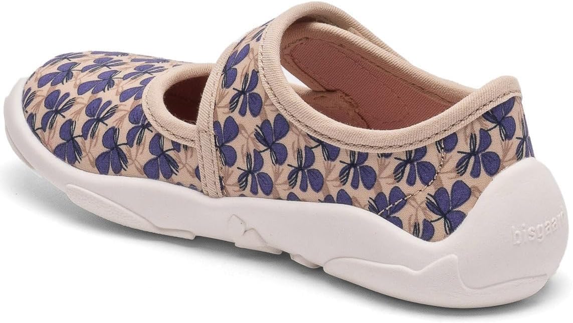 Purple Maddy Wild Flower Slippers by Bisgaard