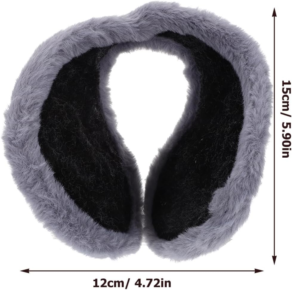 Warm Ear Covers Plush Ear Muffs for Men Women Kids Comfortable Winter Warmer for Outdoor Use Lightweight Protector 1 Pack