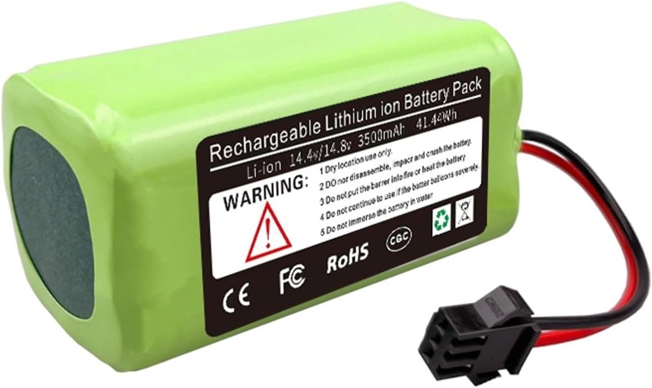 3500mAh Li-ion Battery, Compatible For Lefant, M201 М210 М210b M301 M501A M520 Robot Vacuum Cleaner, Compatible For Okp, Robot Vacuum Cleaner K2 Li-ion Battery(2pcs)