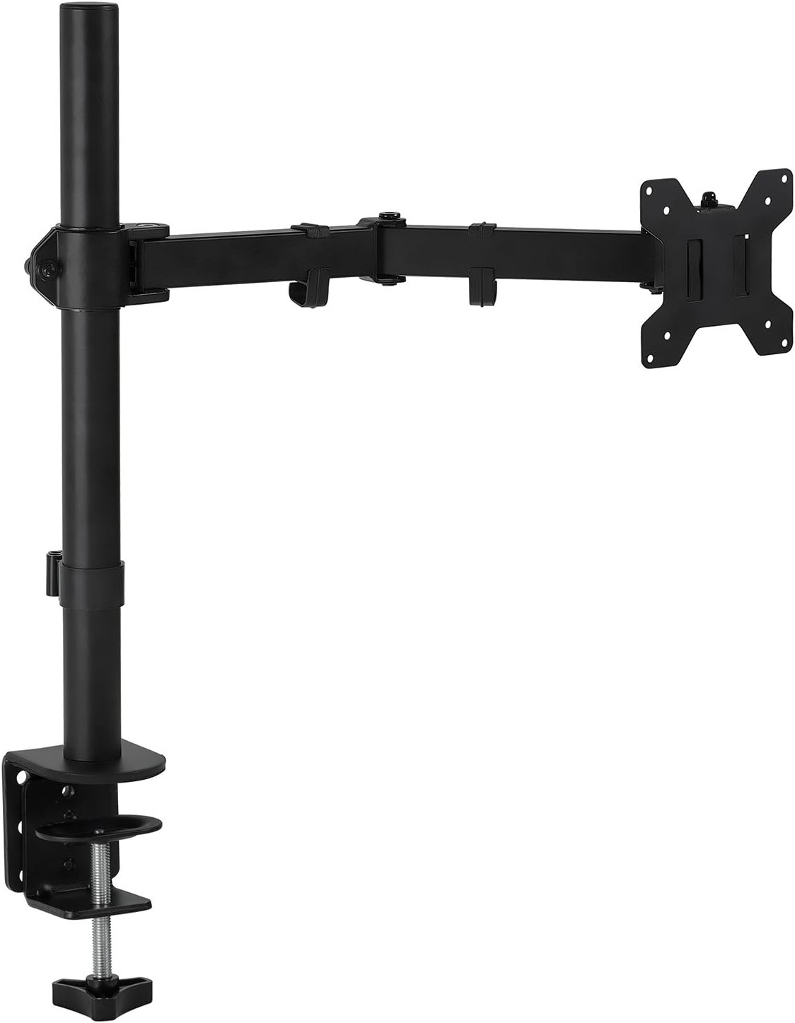 Amazon.com: Mount-It! Single Monitor Arm Mount | Desk Stand | Full ...