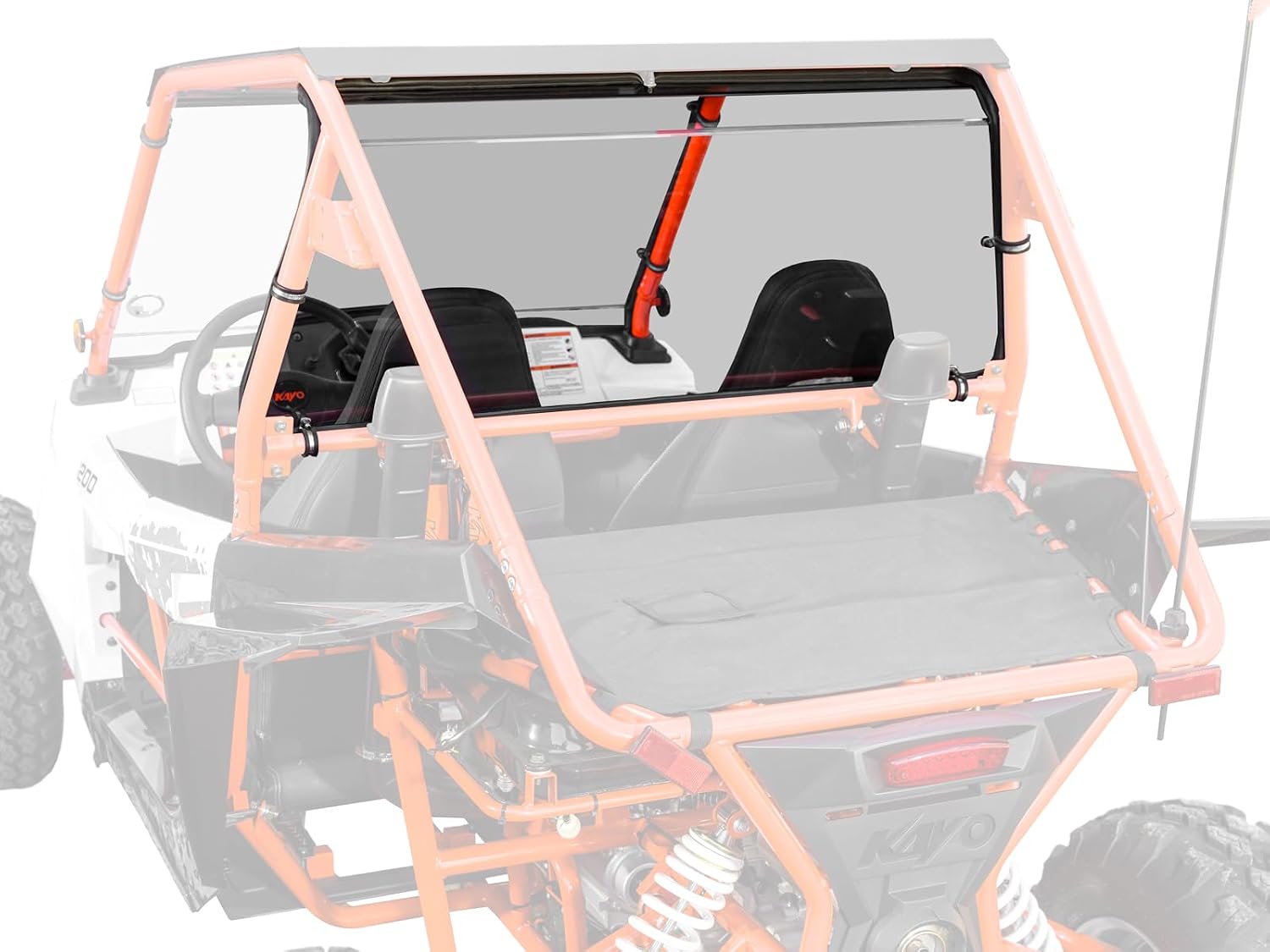SuperATV Kayo S200 Rear Windshield | Ultimate Protection & Comfort for Young Riders