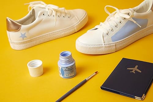 Miniatura 9 de Pebeo Setacolor - Pintura opaca para tela, botella de 1.5 fl oz, color dorado brillante