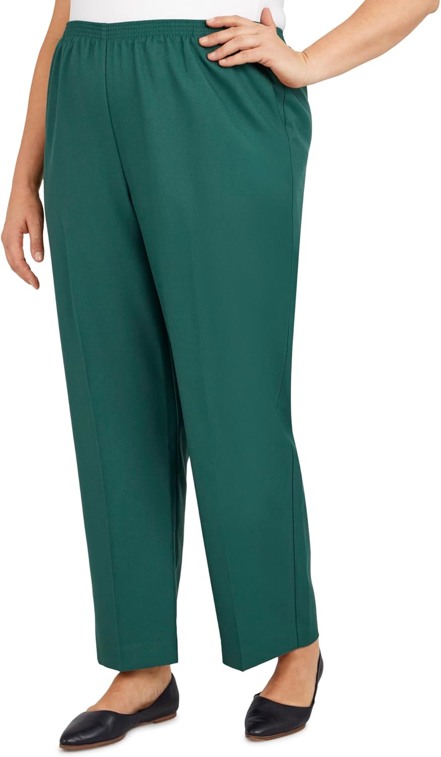 Alfred Dunner Women's Plus-Size Twill Short Length Pant - Image 4