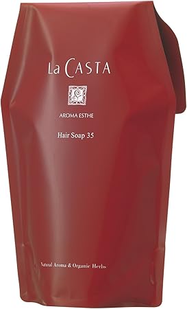 Amazon La Casta ラ カスタ アロマエステ ヘアソープ 35 シャンプー 傷んだ髪のケアに 植物の力で 毛先までしっとりなめらかなツヤ髪へ リフィル 600ml La Casta ラ カスタ シャンプー 通販