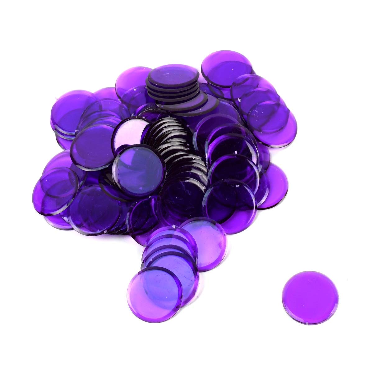Tiuimk – 100 Jetons De Bingo Réutilisables 4 Couleurs – 2 Cm – En Plastique, Pour Cartes De Bingo