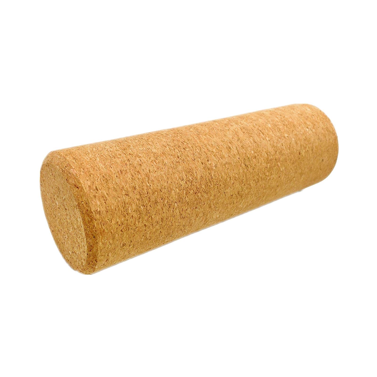 Cork Yoga Pilar Ejercicios de Columna Miofascial Liberación Rodillo de Masaje para Piernas, Espalda, Músculos y Cuerpo Completo