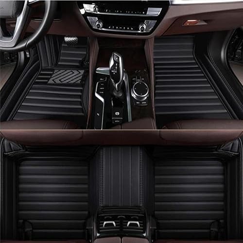 MAEVEN Tapetes de cuero personalizados para piso de automóvil, adecuados para el 99% de los modelos de automóviles, protección para todo tipo de