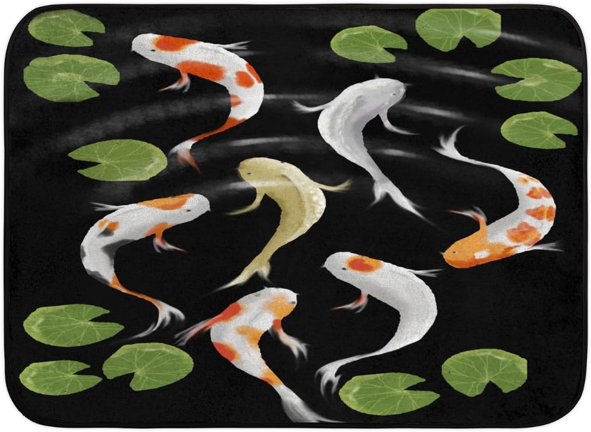 Bathroom Rug Mat 48”x72”/4’x6’, Non Slip Rug Pads for Hardwood Floors and Tiles, Reusable and Washable Tape for Area Rugs, Dual Sided Adhesive Gripper Keep Corners Flat