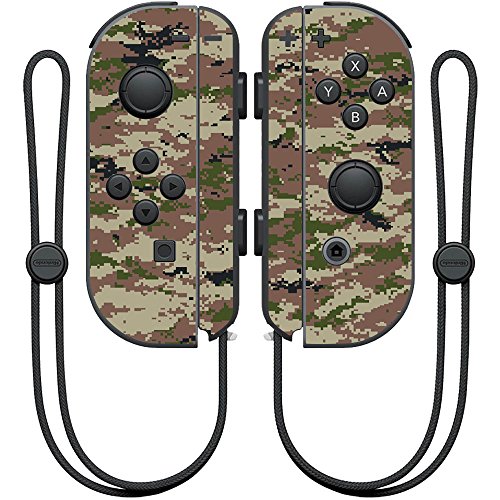 MightySkins Skin Compatible with Nintendo Joy-Con Controller wrap Cover Sticker Skins Urban Camo