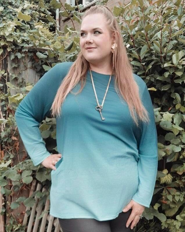 TIYOMI Plus Size Shirts Long Sleeve Tunic Tops for Women XL-5XL - Image 2