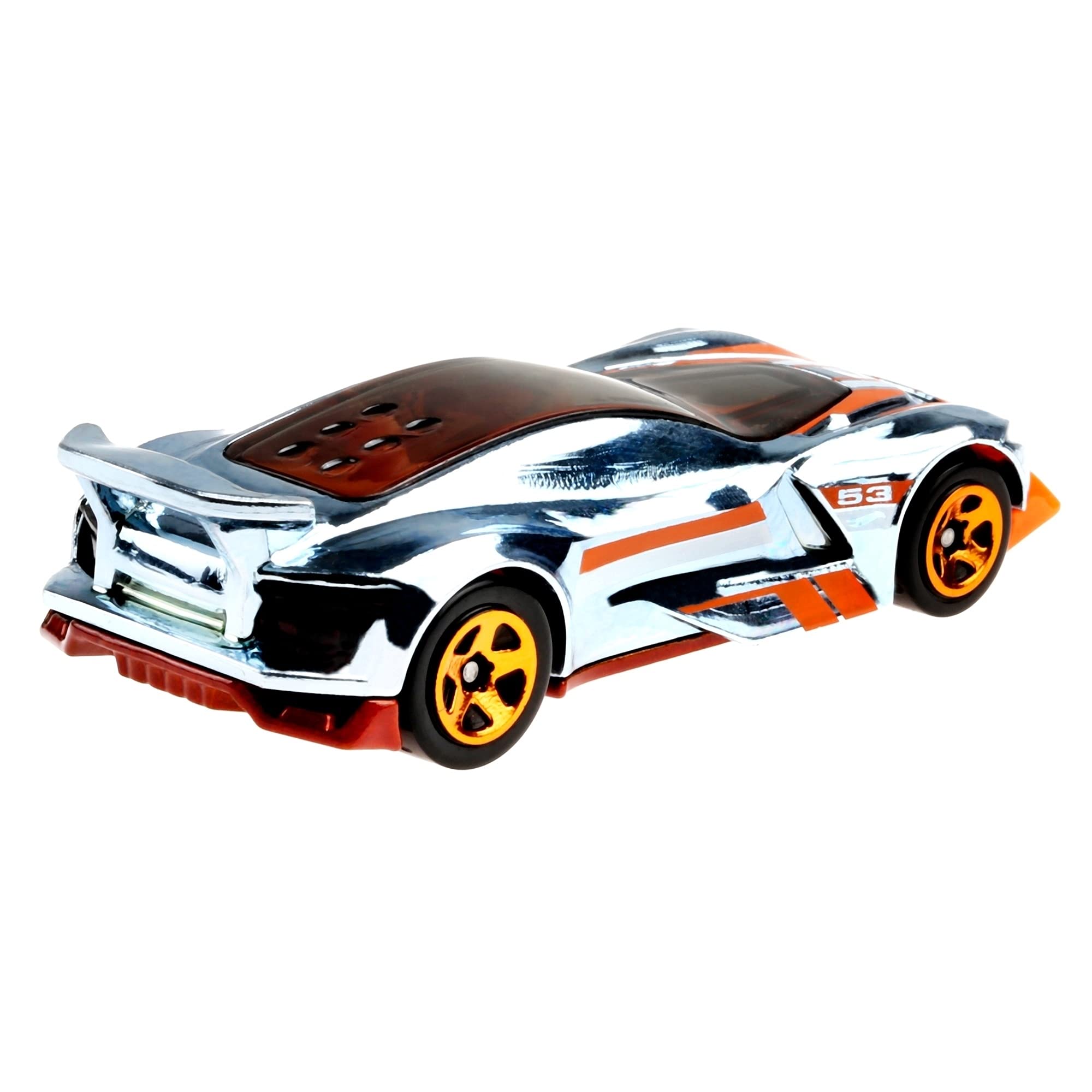 Amazon.com: Hot Wheels 53rd Anniversary Orange & Blue Car
