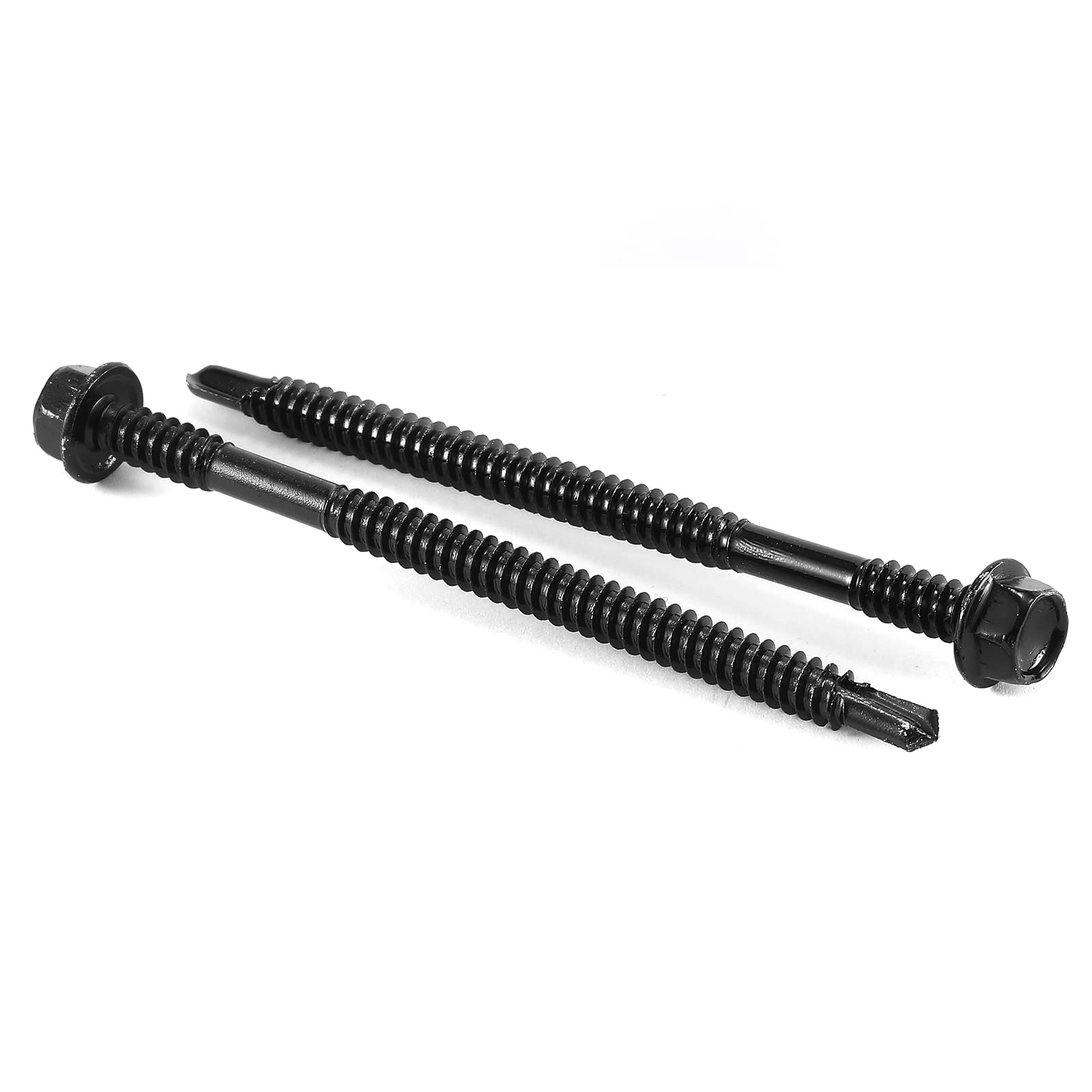 10x Sheet Metal Screws - 410 Stainless Steel -14