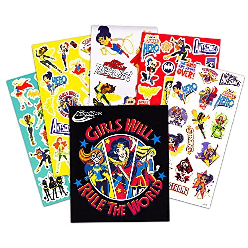 Wonder Woman Stickers And Tattoos Party Favors Set ~ Over 100 Stickers And 30 Temporary Tattoos For Superhero Girls (Wonder Woman Party Supplies) #TOP2