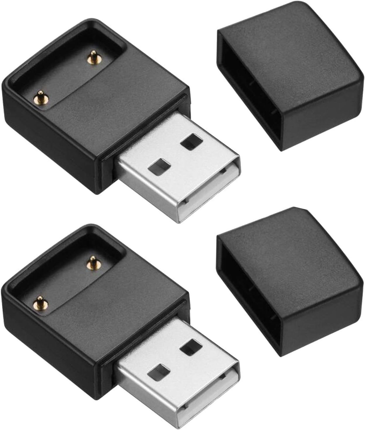 Magnetic USB Portable Charger Fast and Reliable (2-Pack)