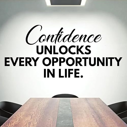 Miniatura 2 de BATTOO Calcomanías motivacionales para pared, calcomanías inspiradoras para pared, con cita de vinilo para oficina, éxito, aula, entrenamiento,