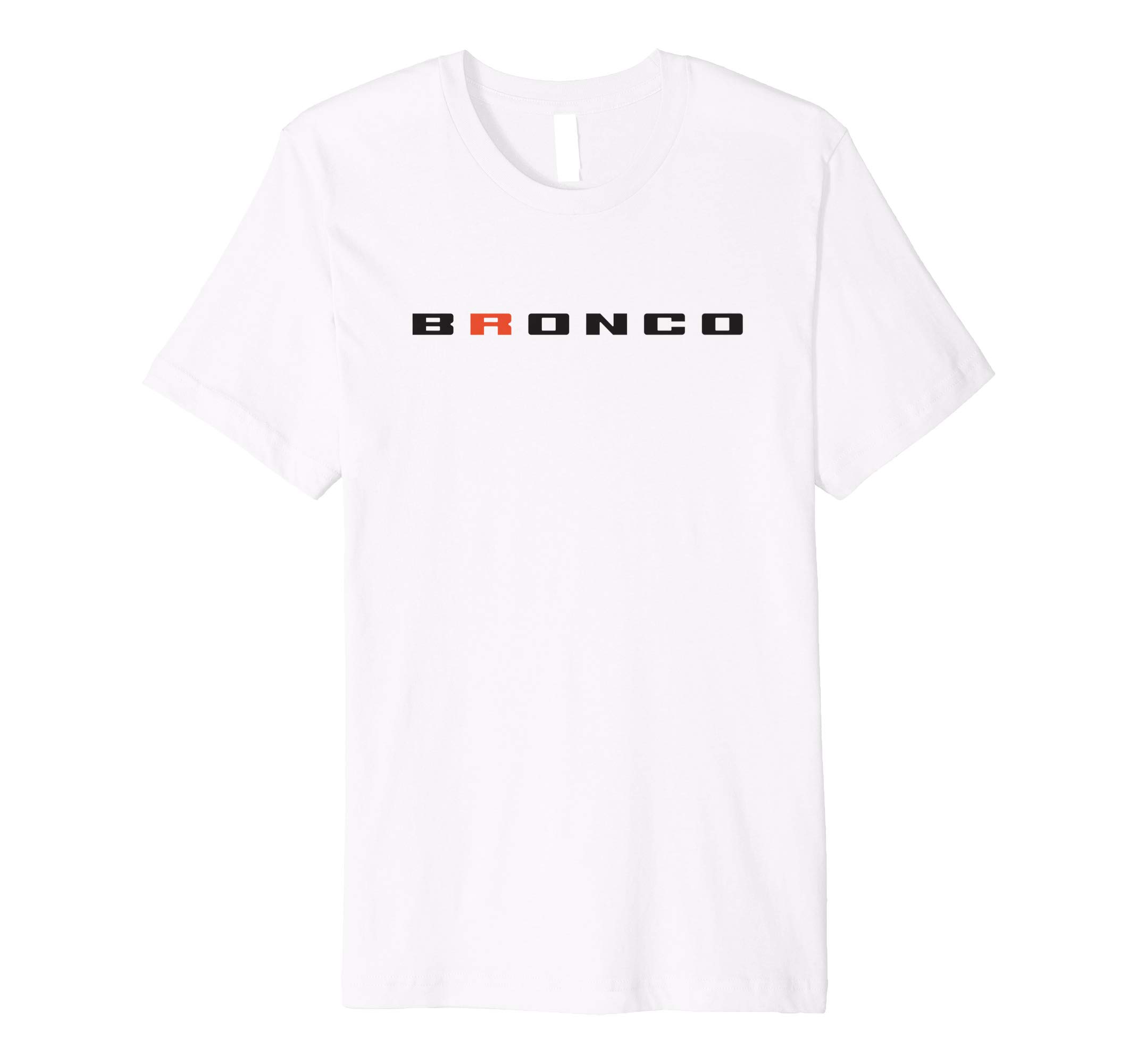 Ford Bronco R Rectangular Logo Premium T-Shirt