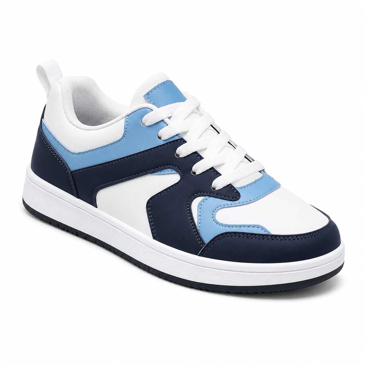 layasa Men Sneaker Multicolor Blue White Shoes