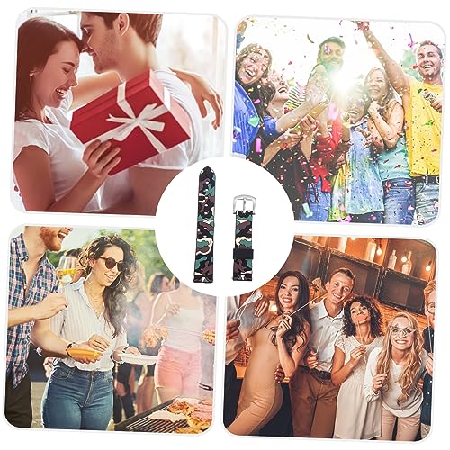 Camouflage for Wristband Breathable Replacement Watch Band Chic Watch Band Compatible Pro3